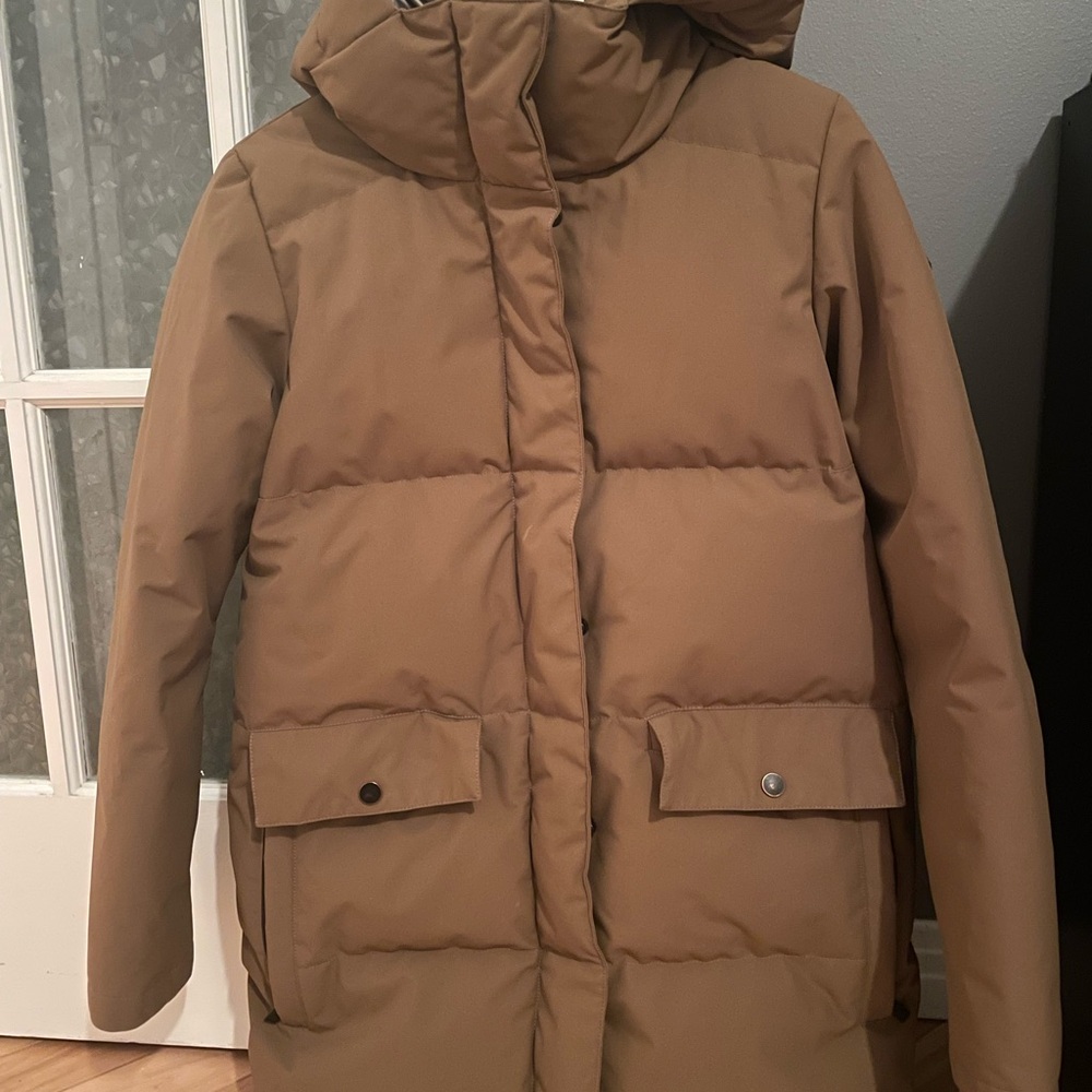 CHLOE - Hooded Down Winter Jacket Quartz Co